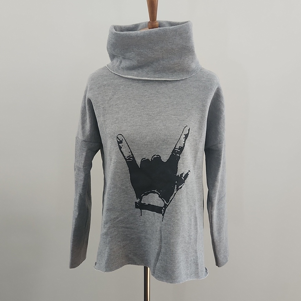 Oversized Turtle Neck Sweatshirt NWOT